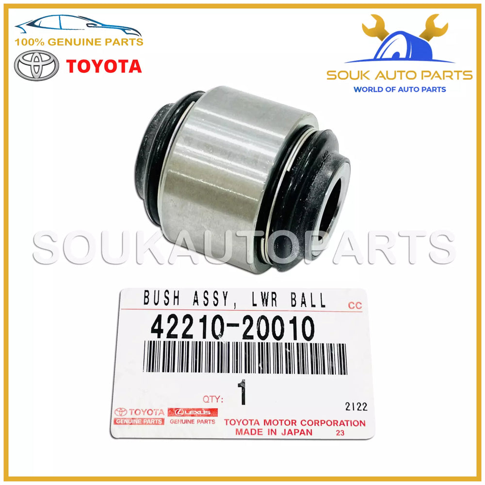 42210-20010 GENUINE TOYOTA BUSH ASSY, LOWER BALL 4221020010 OEM