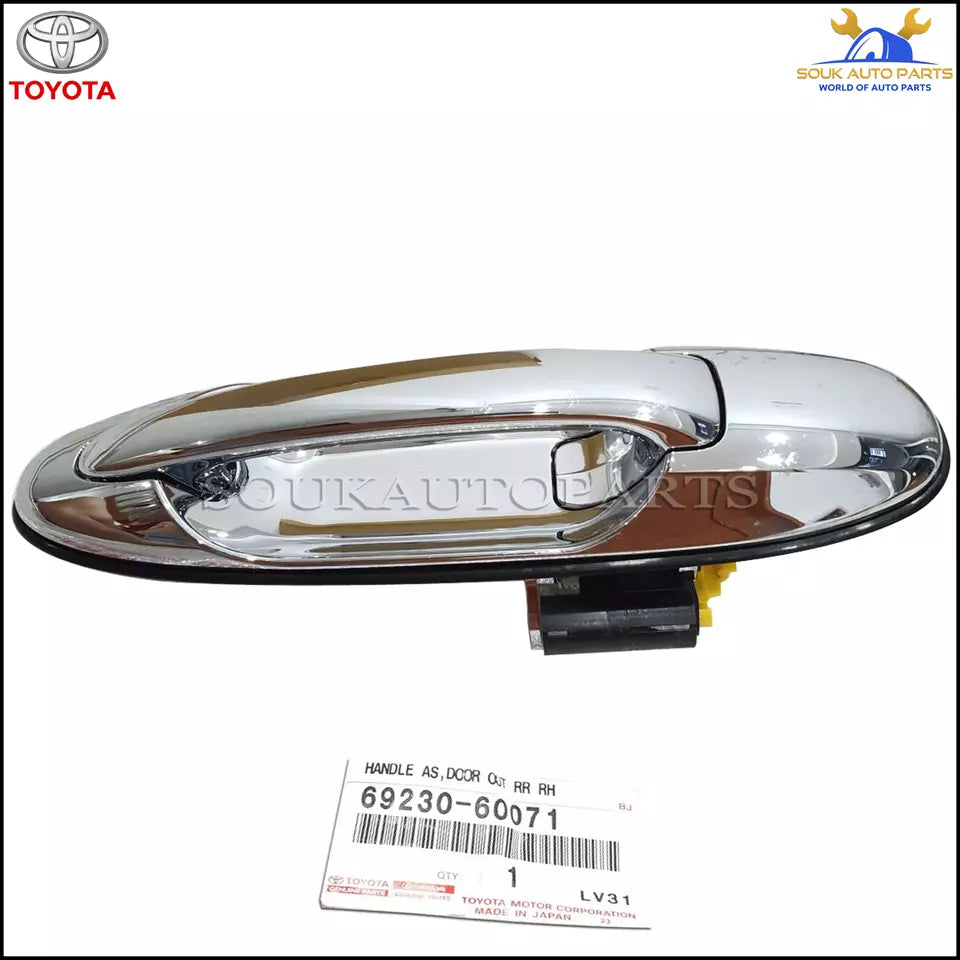 69230-60071 Genuine Toyota HANDLE ASSY, REAR DOOR OUTSIDE, RH 6923060071 OEM