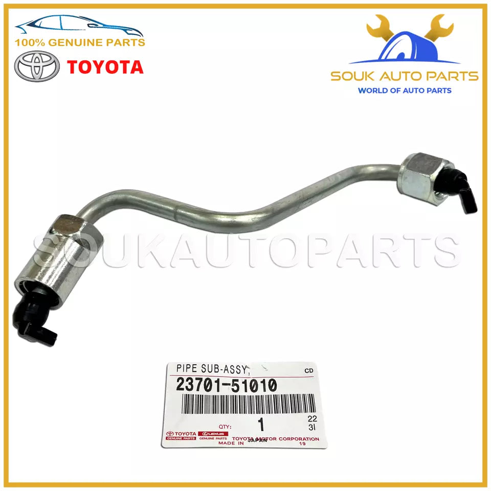 23701-51010 Genuine Toyota PIPE SUB-ASSY, INJECTION, NO.1 2370151010 OEM