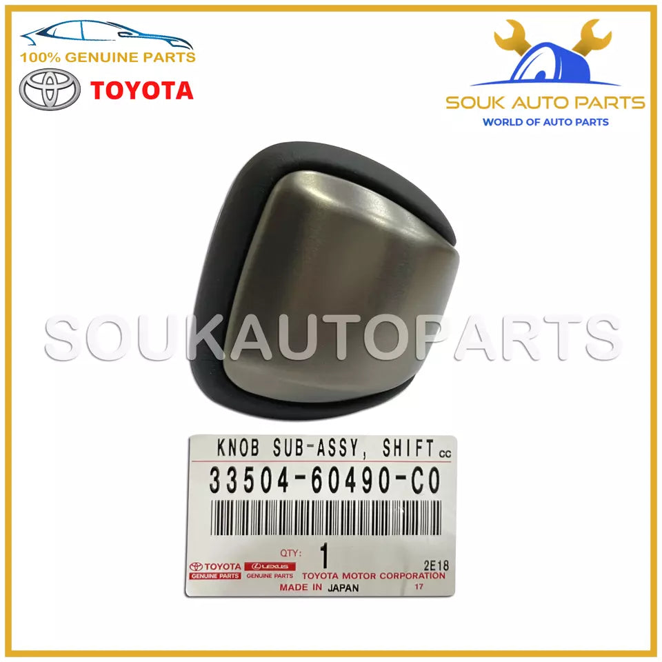 33504-60490-C0 Genuine Toyota KNOB SUB-ASSY SHIFT LEXUS LX570, LX450d 2016-2020
