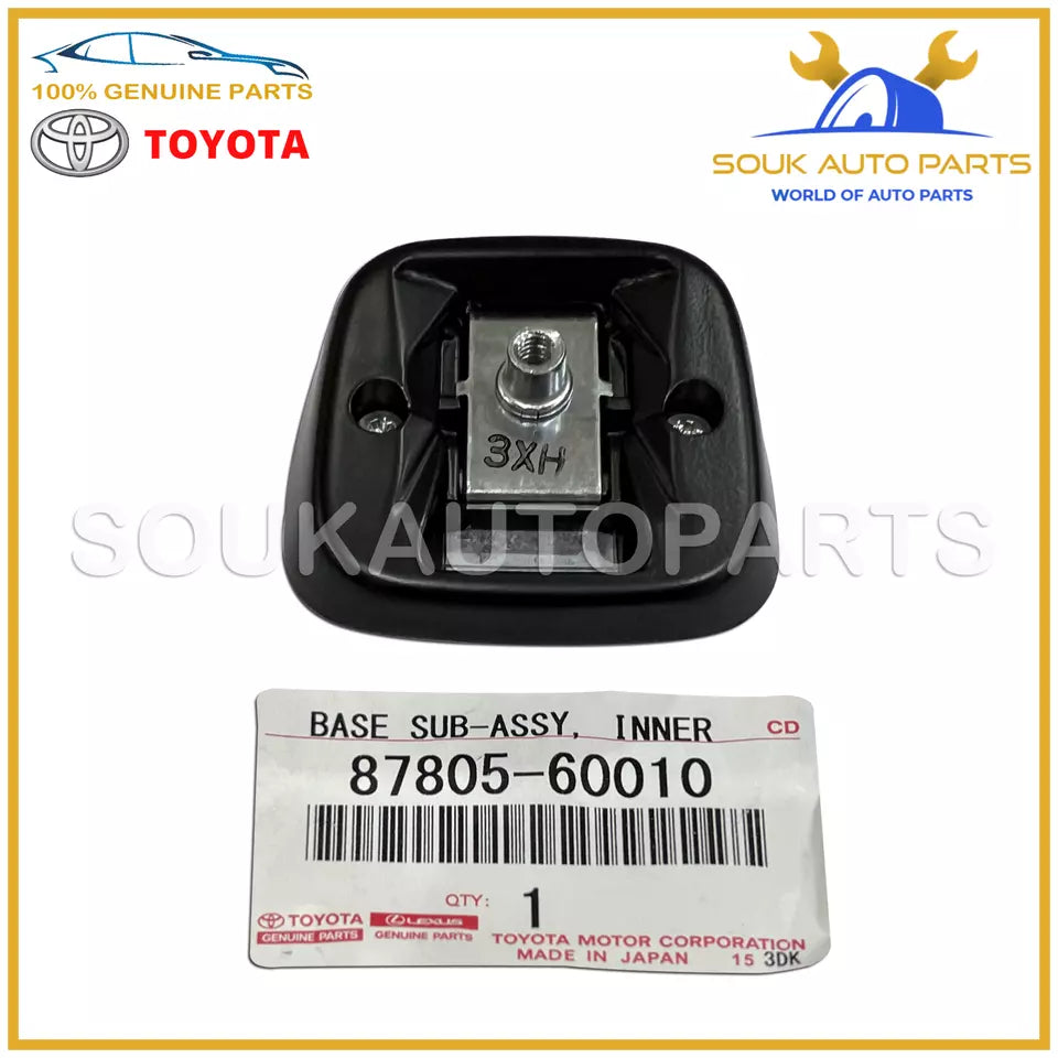 87805-60010 Genuine Toyota BASE SUB-ASSY, INNER REAR VIEW MIRROR 8780560010 OEM