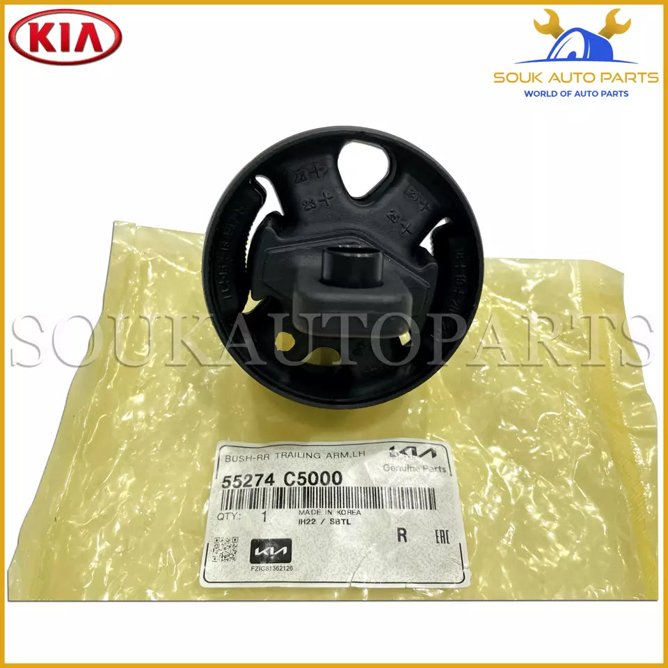 55274-C5000 Genuine Hyundai/Kia BUSH-RR TRAILING ARM, LH 55274C5000 OEM