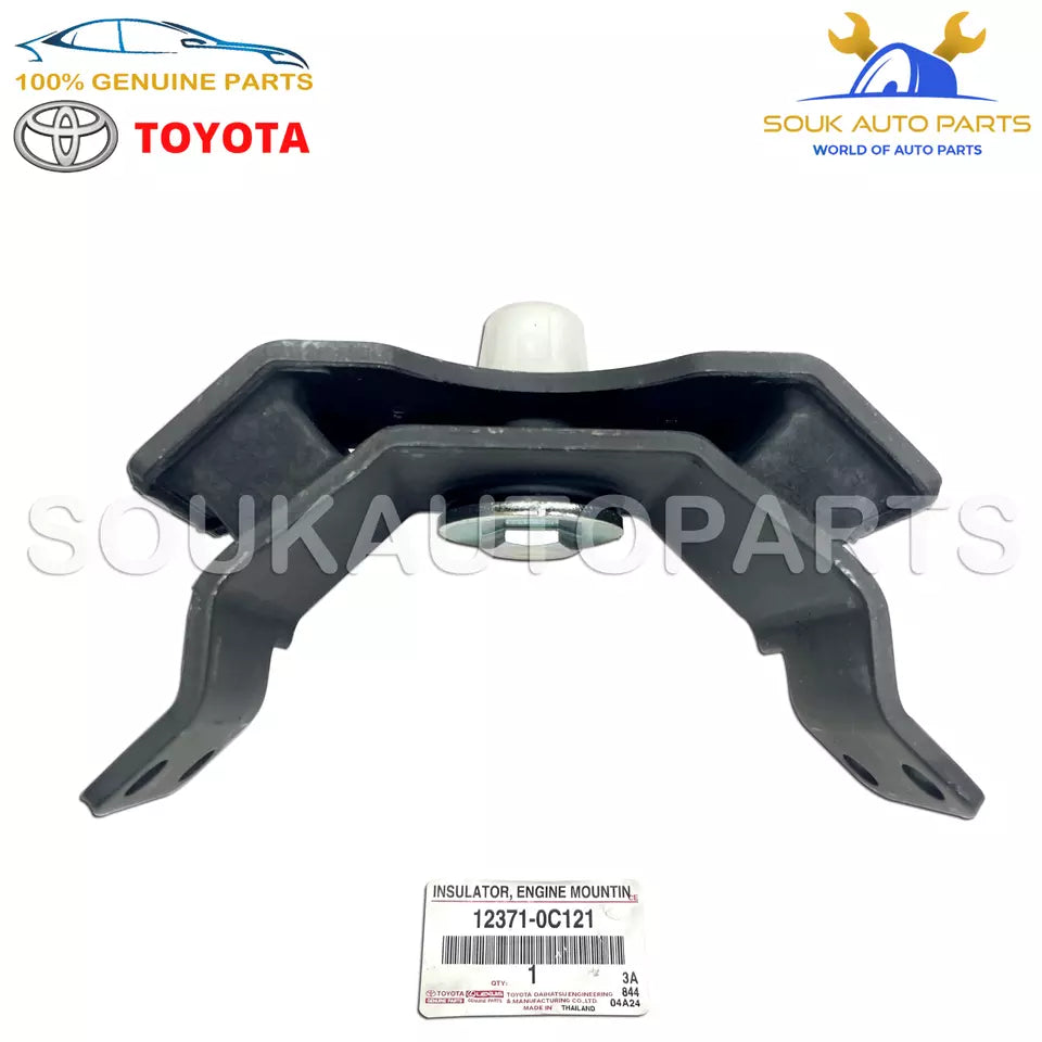 12371-0C121 Genuine Toyota INSULATOR, ENGINE MOUNTING, REAR NO.1