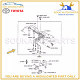 19037-62050 Genuine Toyota SPARK PLUG WIRE SET 1903762050 OEM