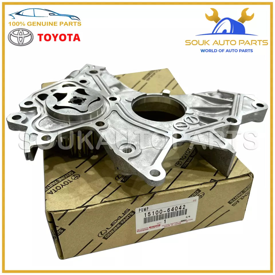 15100-64042 Genuine Toyota OIL PUMP ASSY 2C 2CT 2CTE 3CE 1510064042