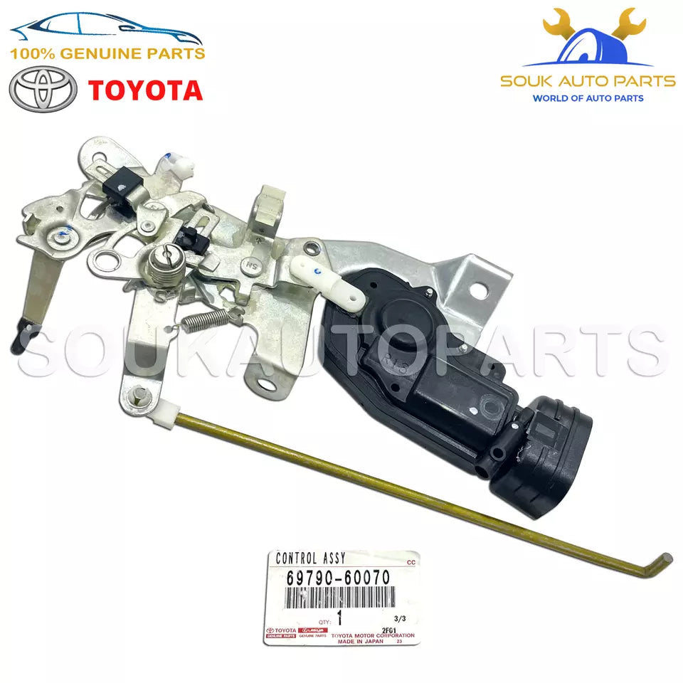 69790-60070 Genuine Toyota BACK DOOR LOCK CONTROL ASSY FOR LAND CRUISER &amp; LX470