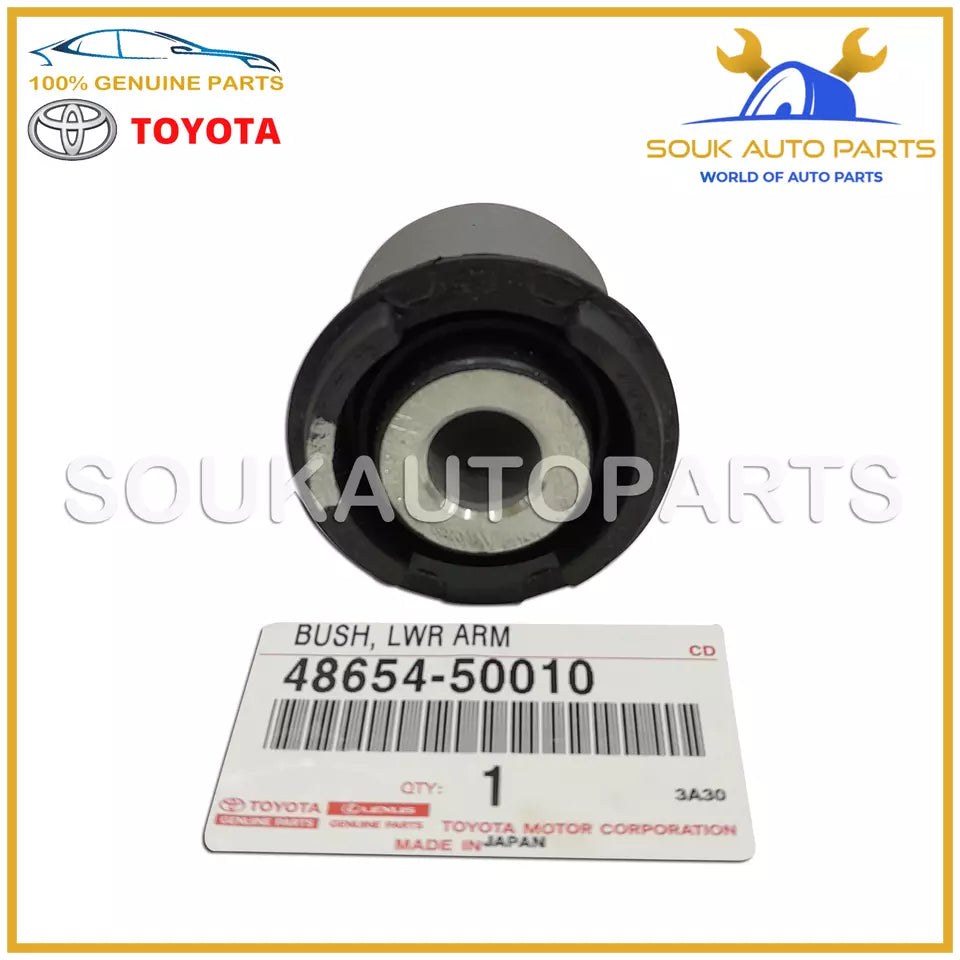 48654-50010 Genuine Toyota BUSH, LOWER ARM 4865450010 CELSIOR LEXUS LS400 1UZFE
