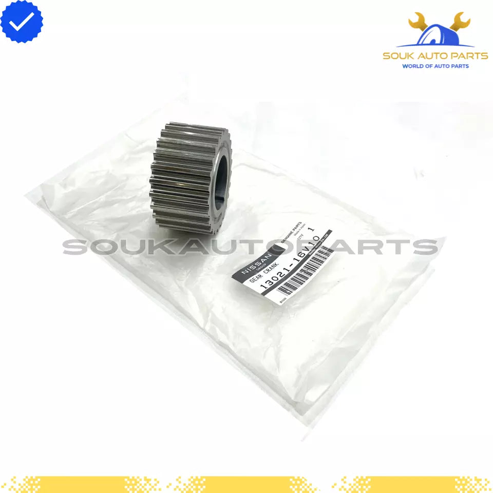 13021-16V10 Genuine Nissan SPROCKET-CRANKSHAFT 1302116V10 OEM J30