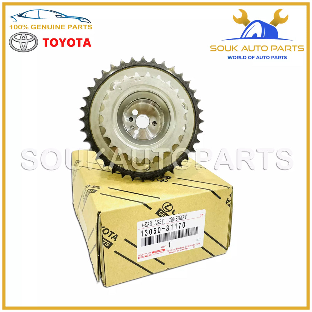 13050-31170 Genuine Toyota GEAR ASSY, CAMSHAFT TIMING LEXUS ES350 1305031170 OEM