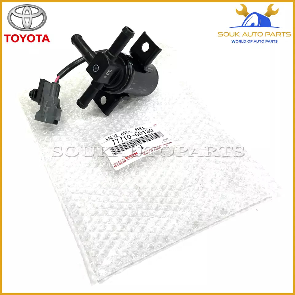 77710-60130 Genuine Toyota VALVE ASSY, FUEL TANK SOLENOID MAIN 7771060130 OEM