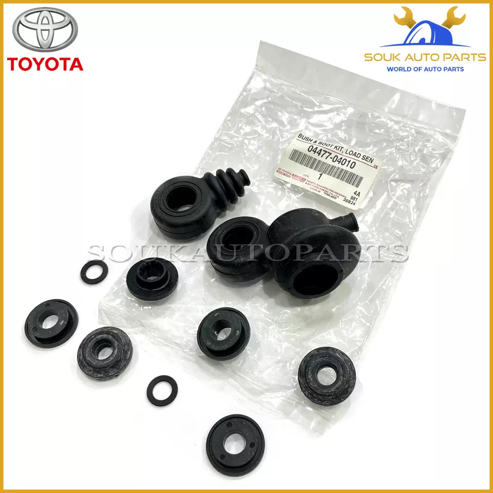 04477-04010 Genuine Toyota BUSH &amp; BOOT KIT, LOAD SENSING SPRING 0447704010 OEM
