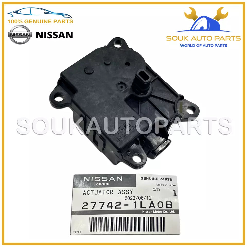 27742-1LA0B Genuine Nissan ACTUATOR ASSY-AIR MIX 27742-1LA0B OEM QX80/QX56
