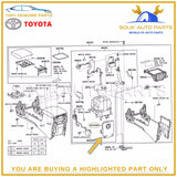 87103-60460 Genuine Toyota MOTOR SUB-ASSY, BLOWER W/FAN(FOR COOL BOX) 8710360460