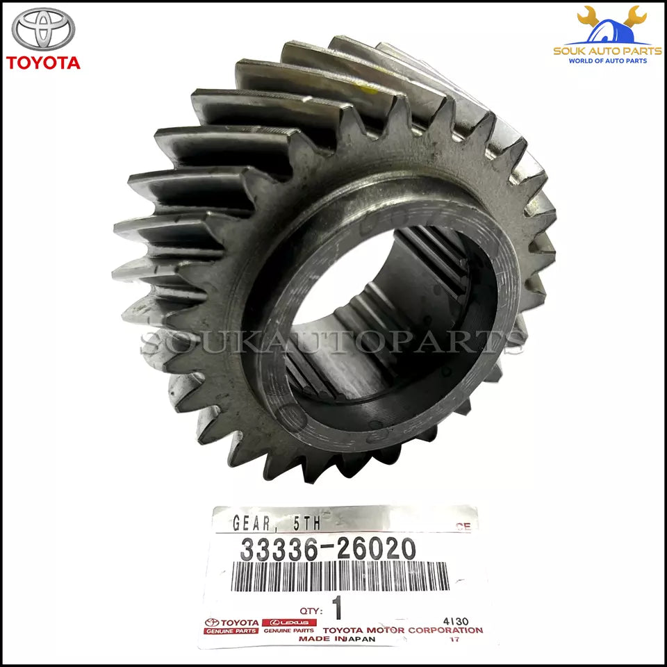 33336-26020 Genuine Toyota GEAR, 5TH 3333626020 OEM DYNA HIACE HILUX LC LC PRADO