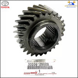 33336-26020 Genuine Toyota GEAR, 5TH 3333626020 OEM DYNA HIACE HILUX LC LC PRADO