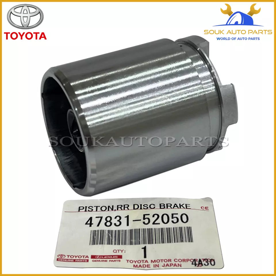47831-52050 Genuine Toyota PISTON, REAR DISC BRAKE 478352050 OEM AURIS VITZ