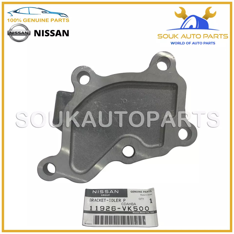 11926-VK500 Genuine Nissan BRACKET-IDLER PULLEY 11926VK500 OEM NP300 TRUCK