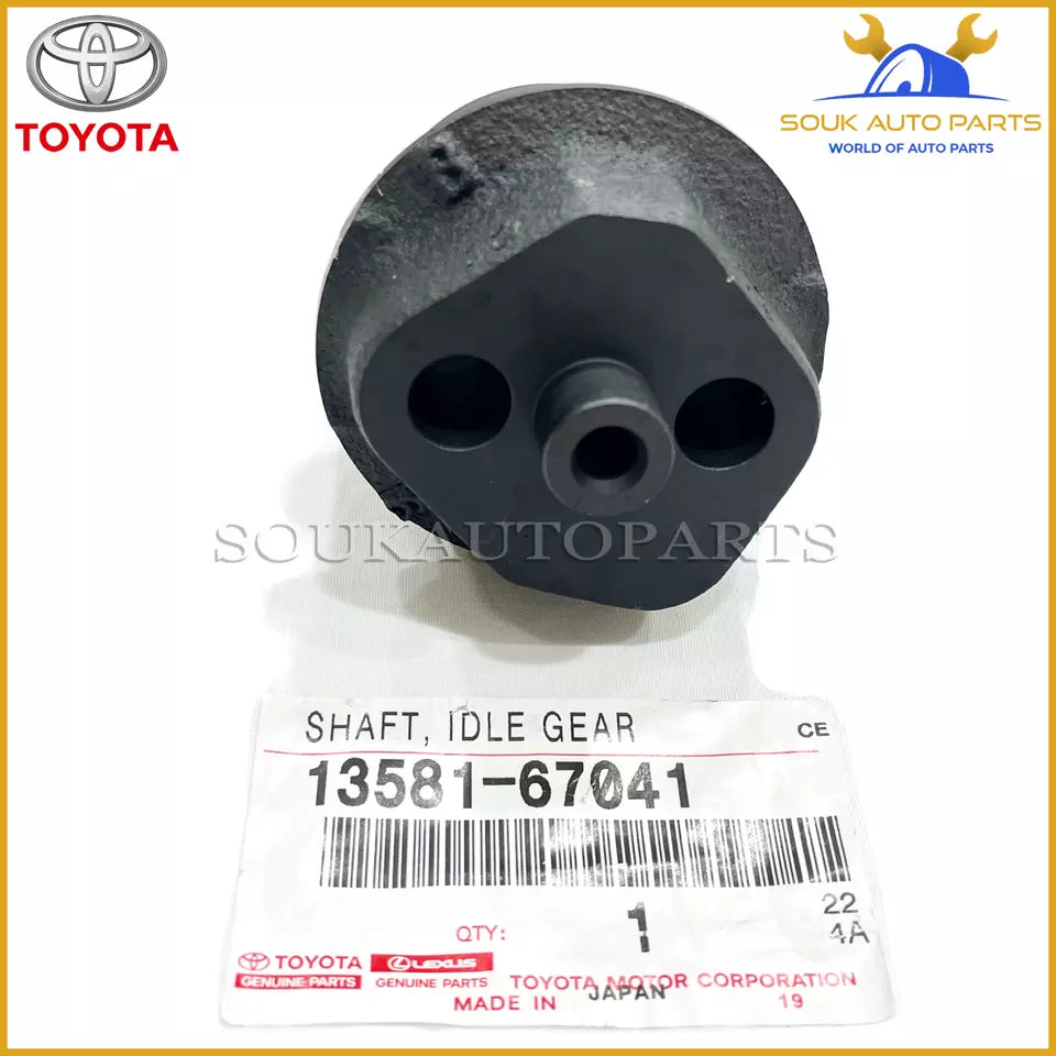 13581-67041 Genuine Toyota SHAFT, IDLE GEAR, NO.1 1358167041 OEM 4RUNNER DYNA