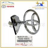 75303-60070 Genuine Toyota EMBLEM SUB-ASSY, HOOD 7530360070 OEM