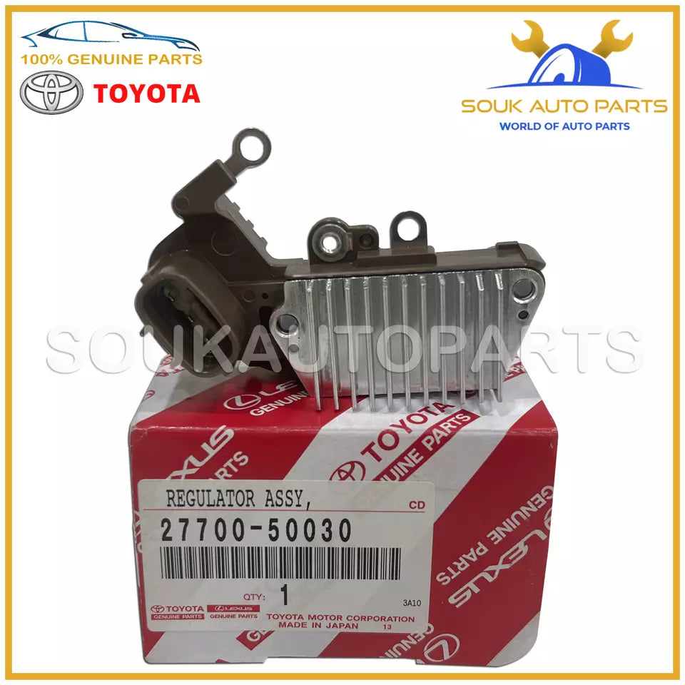 27700-50030 Genuine Toyota REGULATOR ASSY, GENERATOR 2770050030 OEM