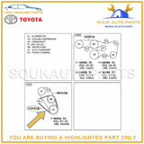 90916-02385 Genuine Toyota BELT, V (FOR FAN &amp; ALTERNATOR) 9091602385 OEM