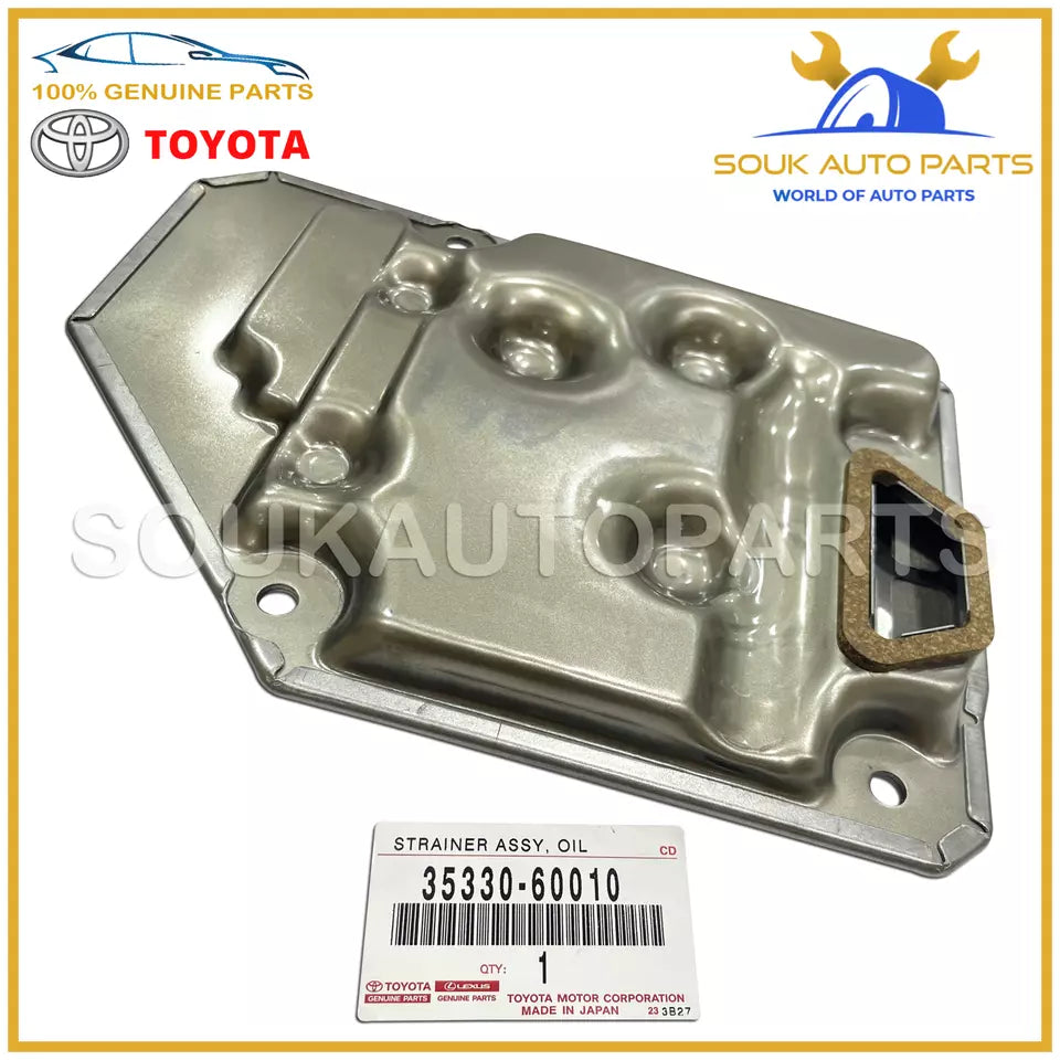 35330-60010 Genuine Toyota STRAINER ASSY OIL, VALVE BODY 3533060010 OEM