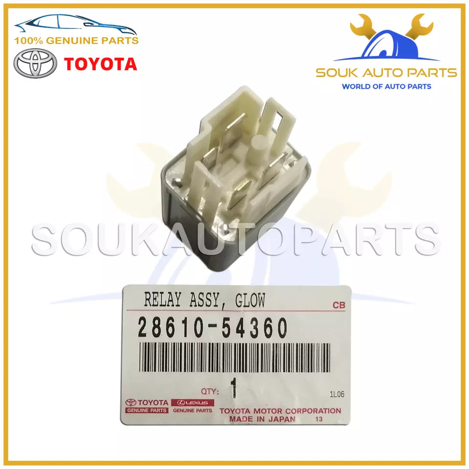 28610-54360 Genuine Toyota GLOW PLUG RELAY ASSY 2861054360 OEM