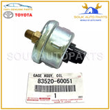 83520-60051 Genuine Toyota GAGE OIL PRESSURE SENDING UNIT 8352060051 OEM