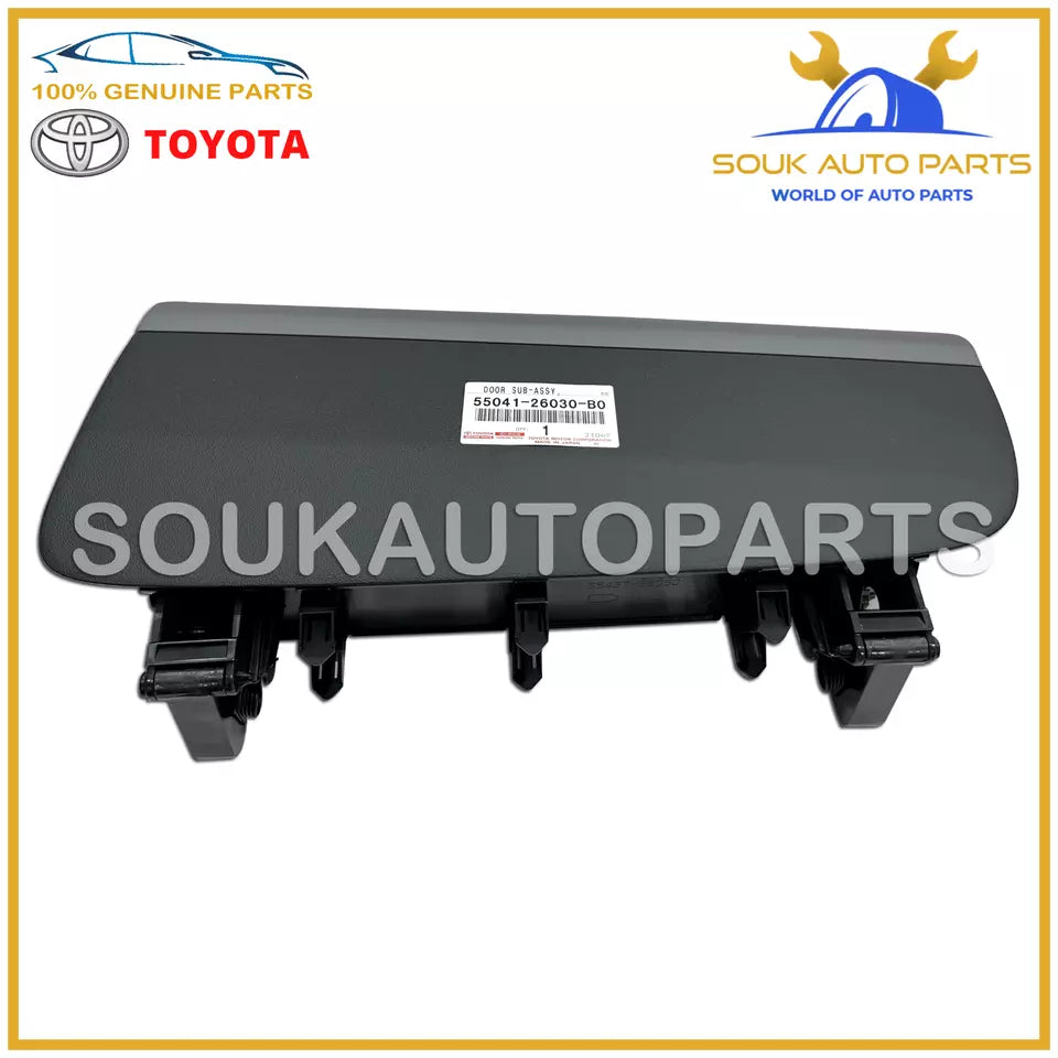 55041-26030-B0 Genuine Toyota DOOR SUB-ASSY, INSTRUMENT PANEL BOX, NO.1