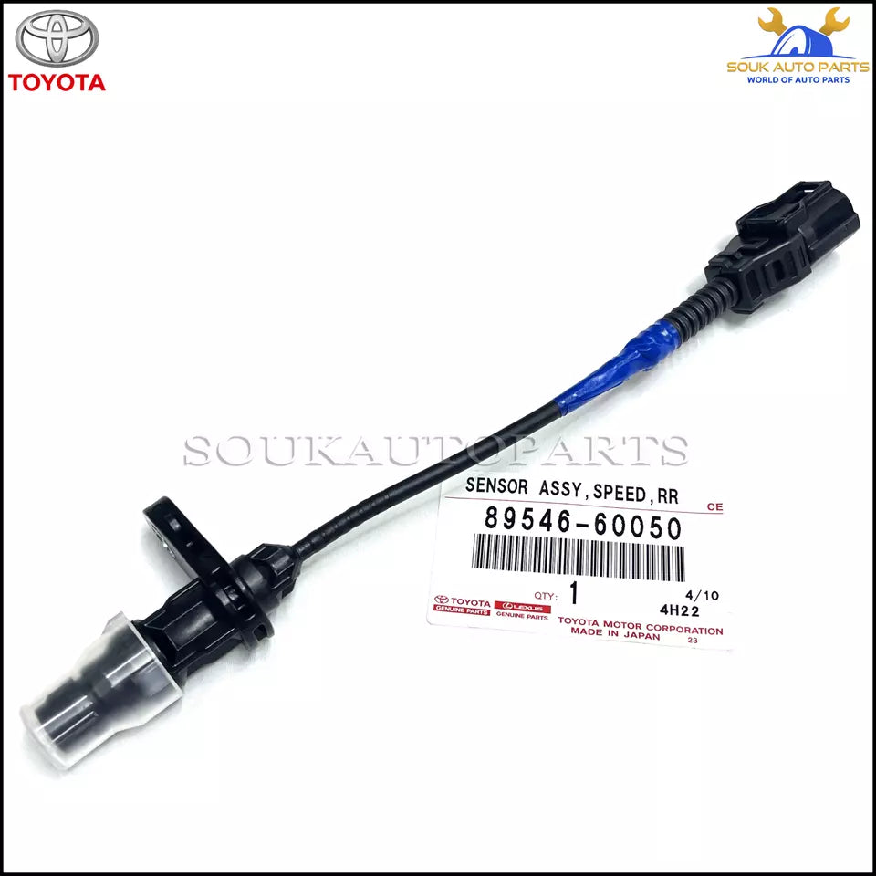 89546-60050 Genuine Toyota SENSOR, SPEED, REAR LH 89546-60050 OEM LAND CRUISER