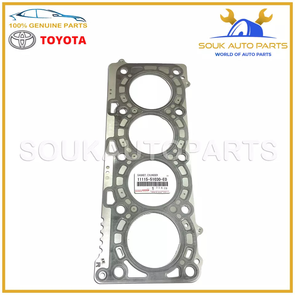11115-51030-E0 Genuine Toyota GASKET, CYLINDER HEAD 11115-51030-E0 OEM LC