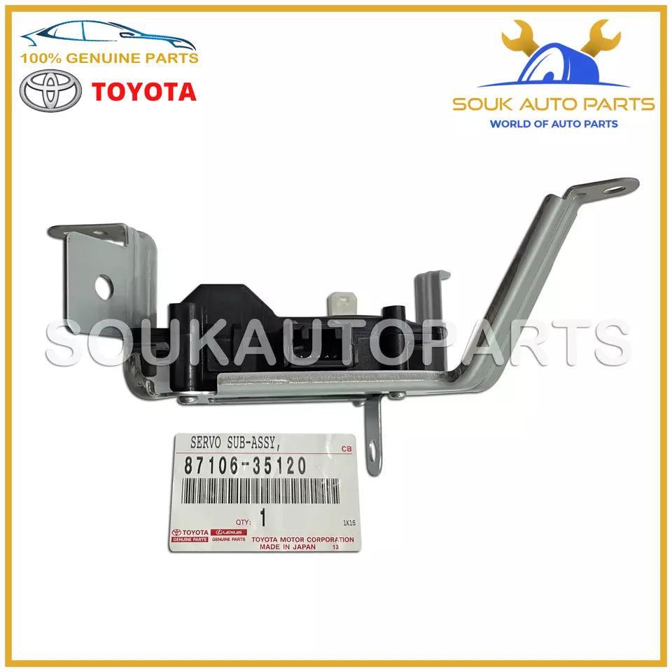 87106-35120 Genuine Toyota SERVO SUB-ASSY, DAMPER (FOR MODE) 8710635120 OEM