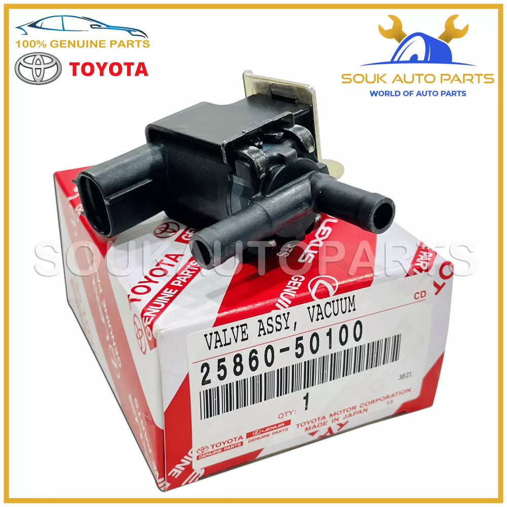 25860-50100 Genuine Toyota VALVE ASSY, VACUUM SWITCHING Lexus LX470