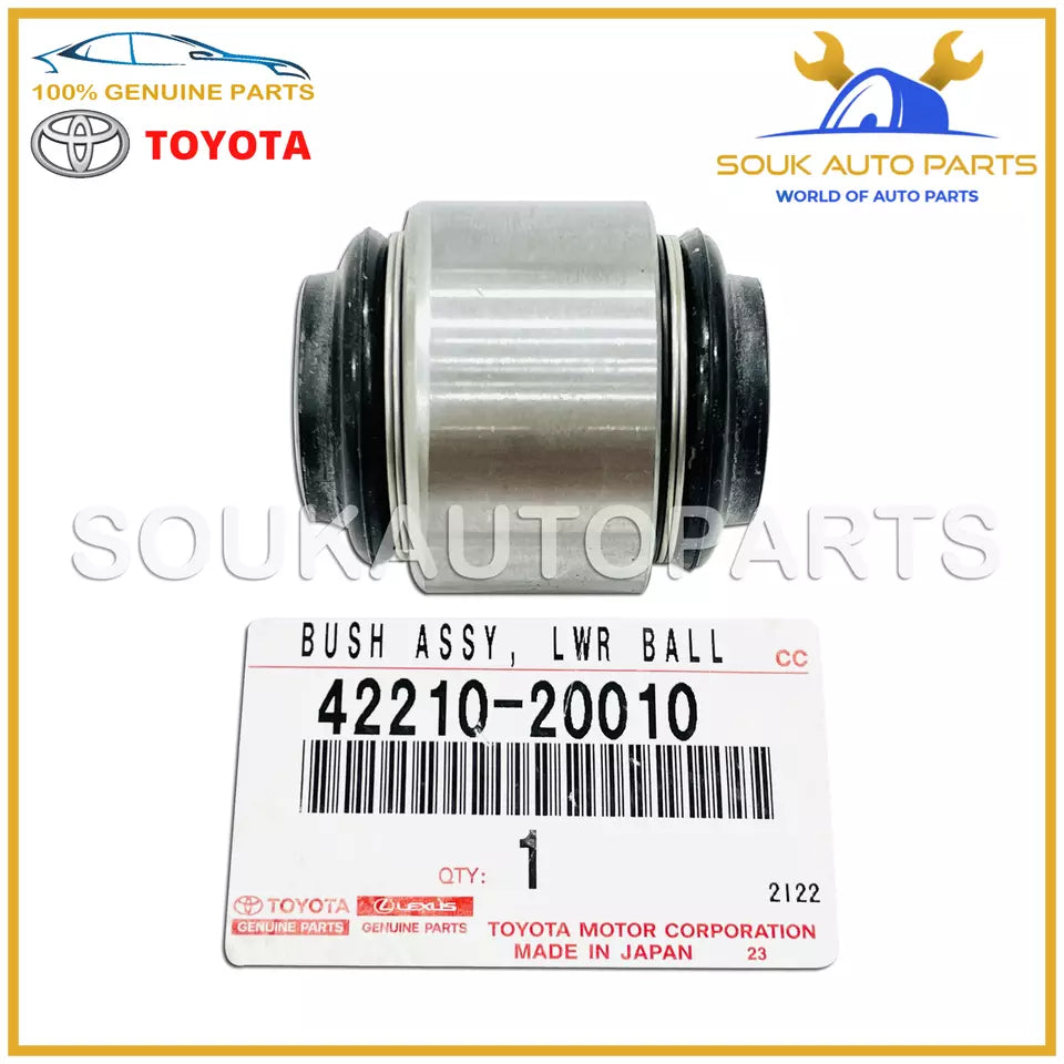 42210-20010 GENUINE TOYOTA BUSH ASSY, LOWER BALL 4221020010 OEM