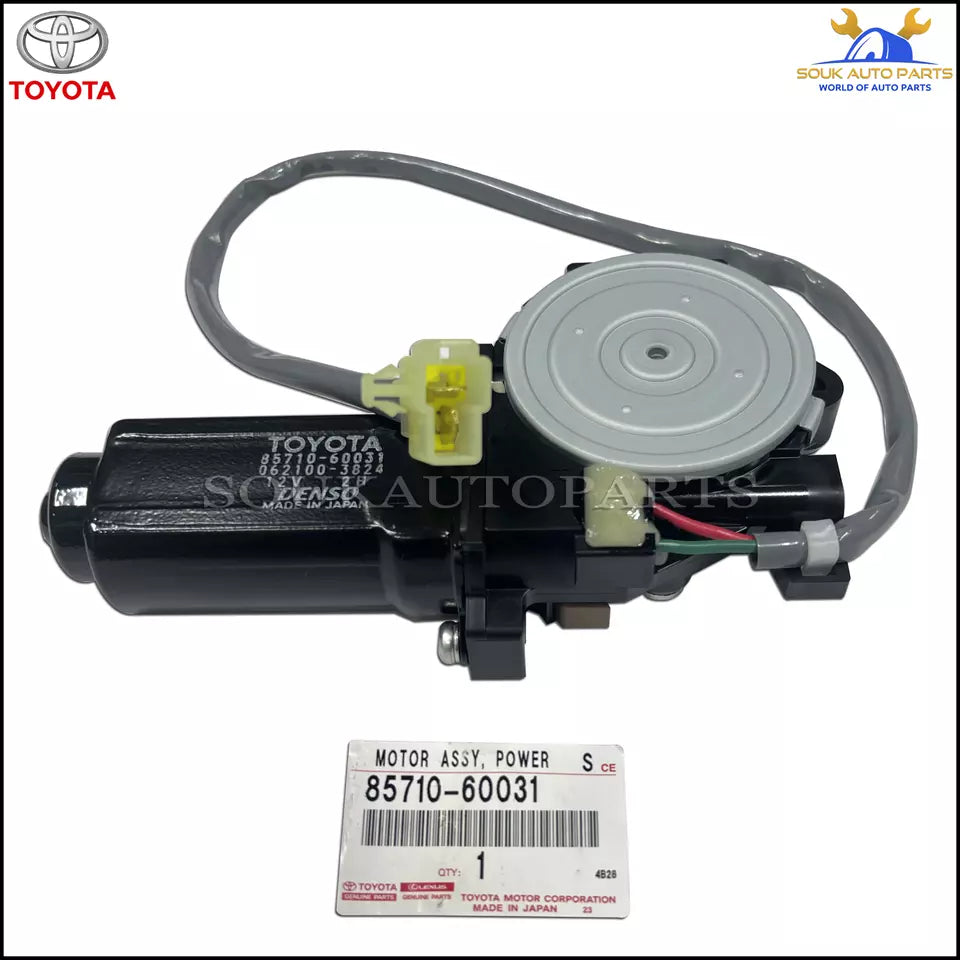 85710-60031 Genuine Toyota MOTOR ASSY, POWER WINDOW REGULATOR, FRONT RH OEM