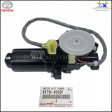 85710-60031 Genuine Toyota MOTOR ASSY, POWER WINDOW REGULATOR, FRONT RH OEM