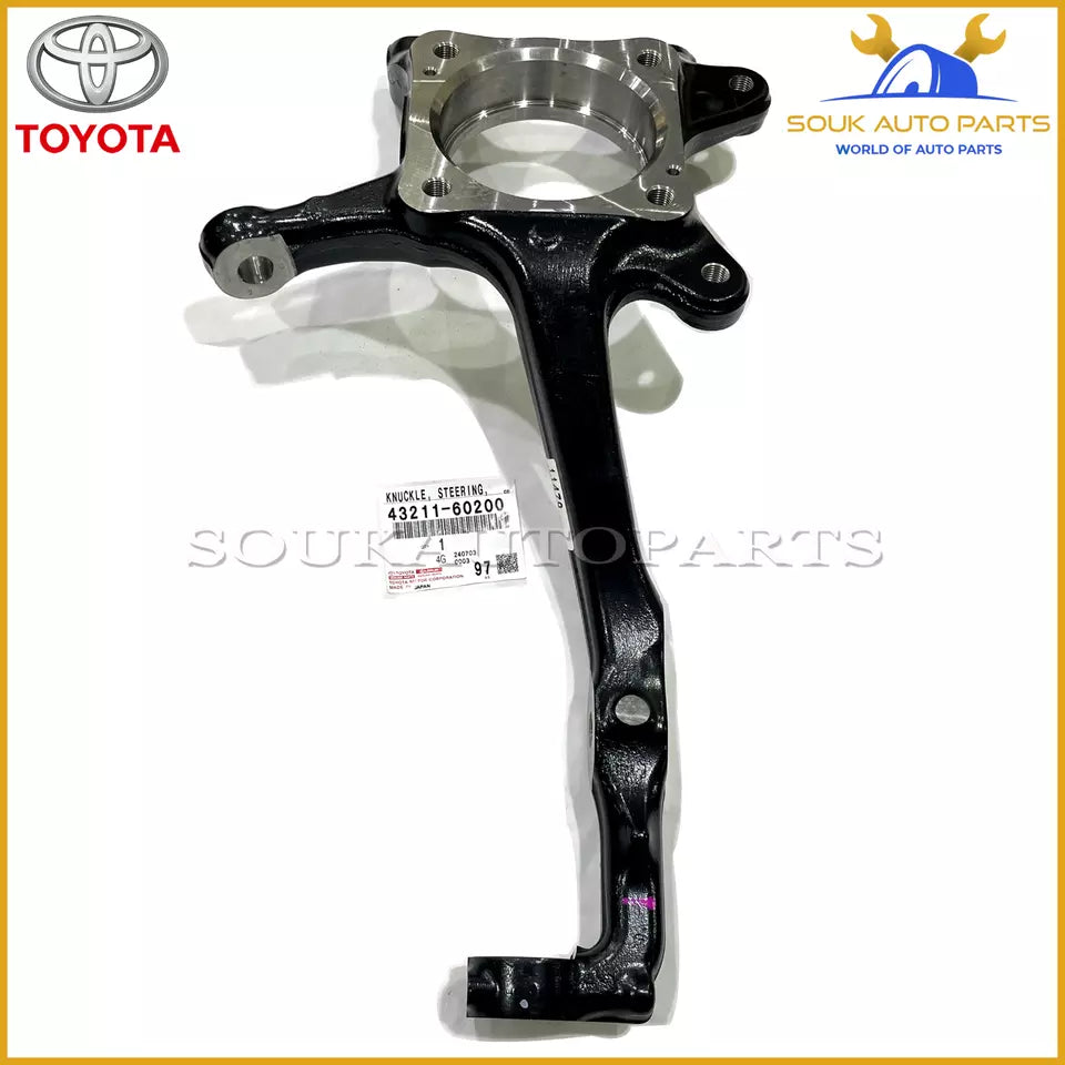 43211-60200 Genuine Toyota KNUCKLE, STEERING, RH 4321160200 OEM