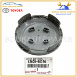 4260B-60370 Genuine Toyota ORNAMENT ASSY, WHEEL HUB Land Cruiser 4260B60370 OEM