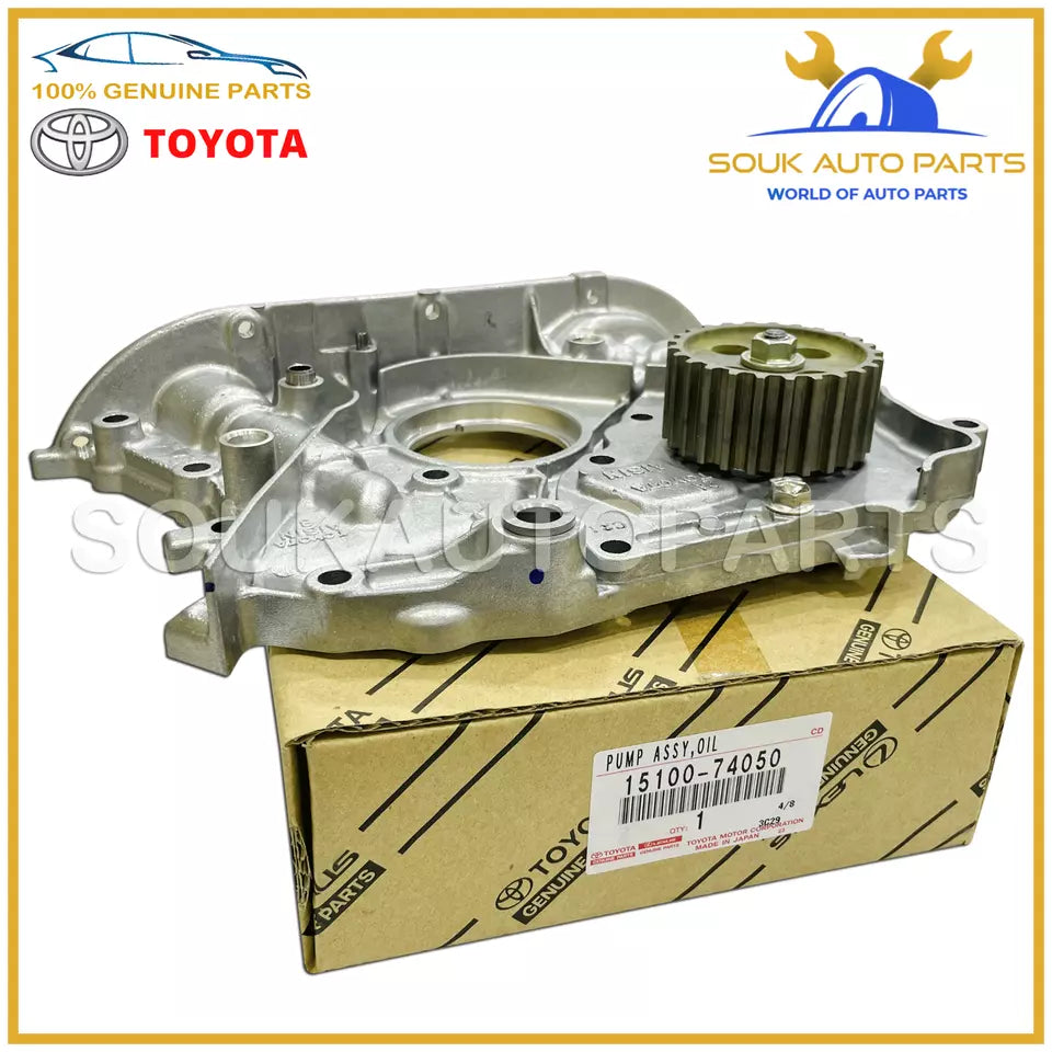 15100-74050 Genuine Toyota PUMP ASSY, OIL 3SFE 1510074050 OEM