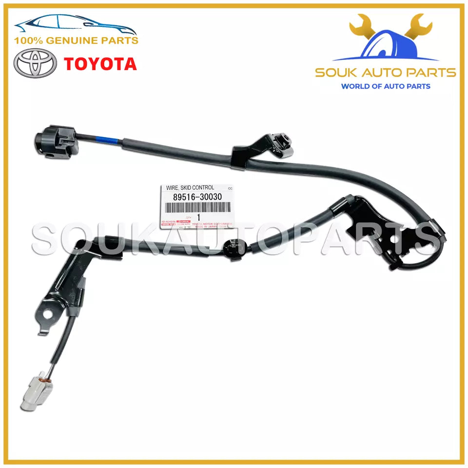 89516-30030 Genuine Toyota WIRE, SKID CONTROL SENSOR 8951630030 OEM