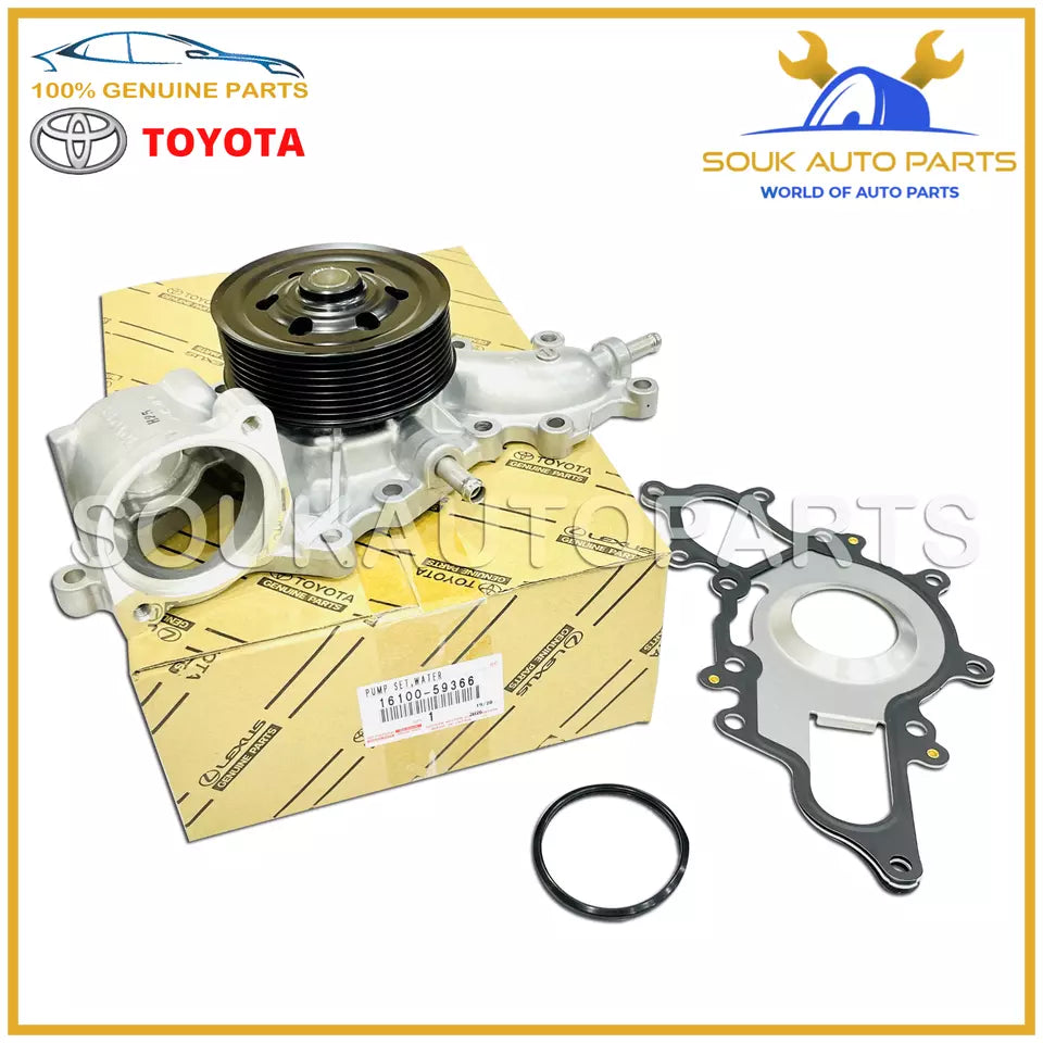 16100-59366 Genuine Toyota PUMP ASSY WATER 1610059366 OEM LAND CRUISER LX570