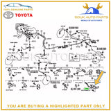 47900-60242 Genuine Toyota VALVE ASSY, LOAD SENSING W/SPRING 4790060242 OEM