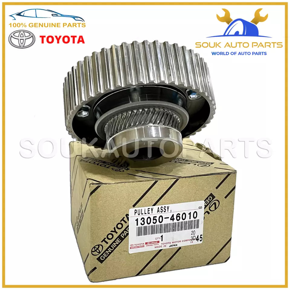 13050-46010 Genuine Toyota PULLEY, CAMSHAFT TIMING, LH CROWN Lexus IS300 GS400