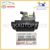55560-12090-C0 Genuine Toyota UPPER GLOVE BOX LOCK ASSY Corolla Supra