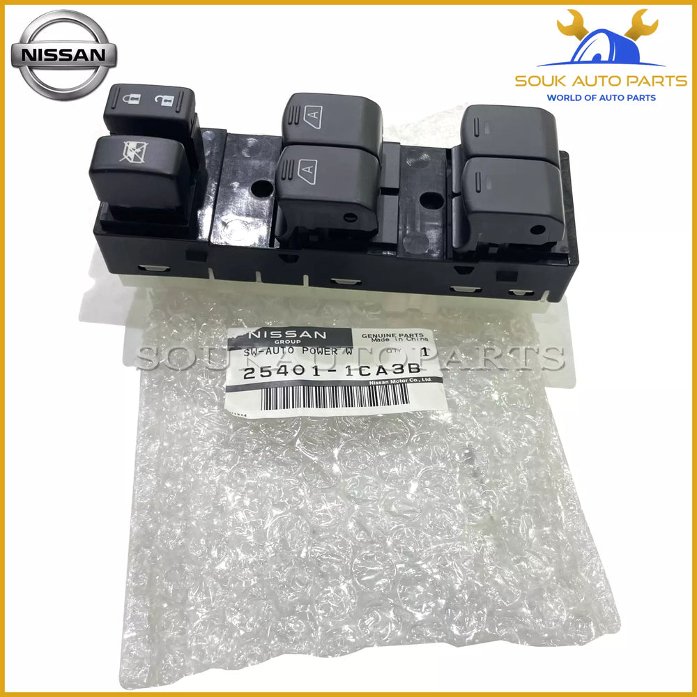 25401-1CA3B Genuine Nissan SWITCH AUTO POWER WINDOW MAIN For Infiniti FX35 QX70
