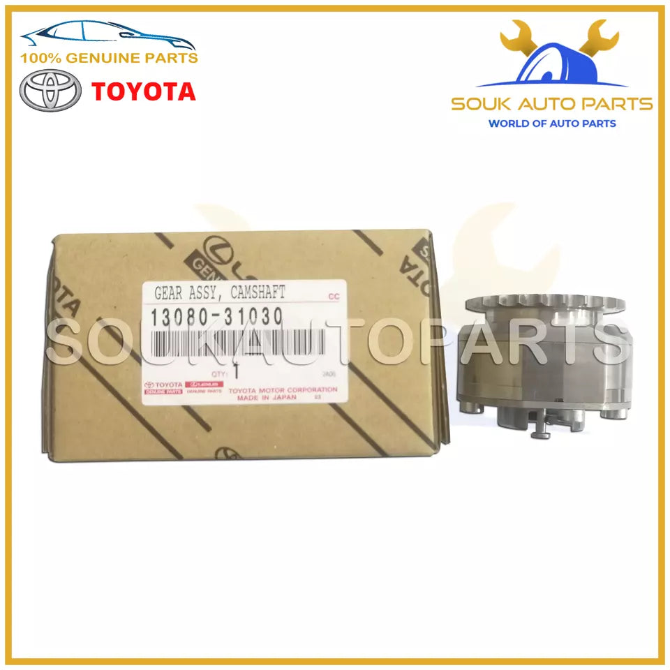 13080-31030 Genuine Toyota GEAR, CAMSHAFT TIMING EXHAUST, RH/LH 1308031030 OEM