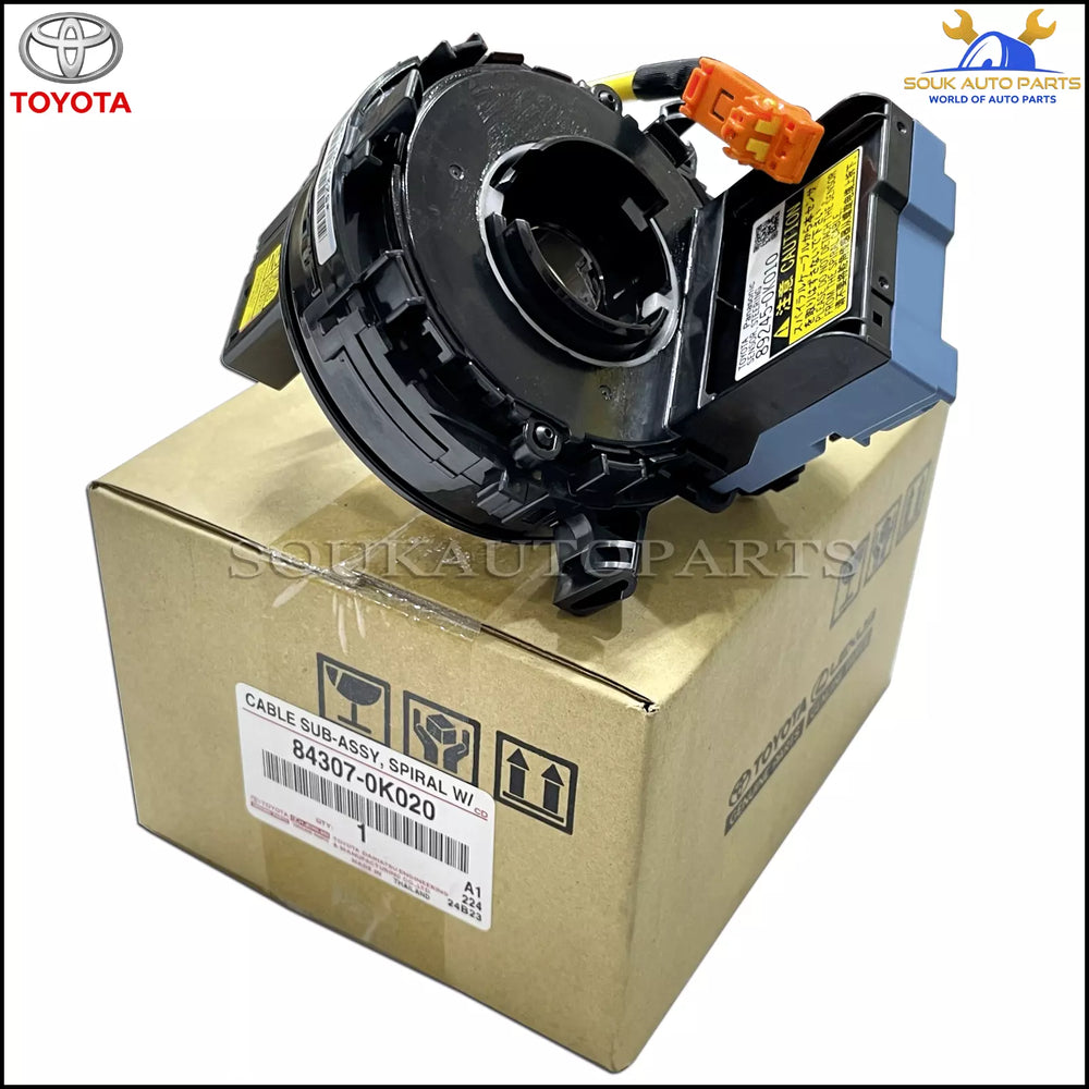 84307-0K020 GENUINE Toyota CABLE SUB-ASSY, SPIRAL 843070K020 OEM