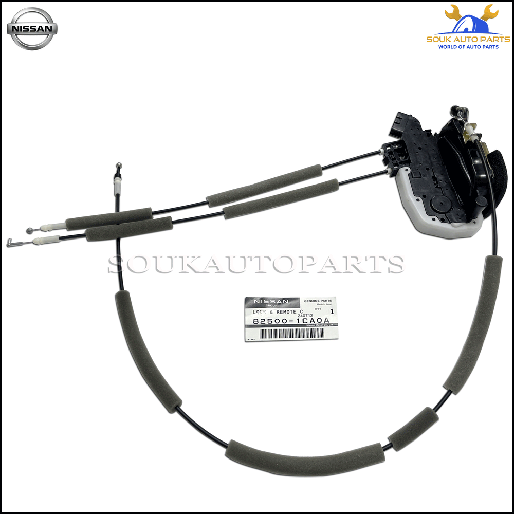 82500-1CA0A Genuine Nissan LOCK &amp; REMOTE CONTROL ASSY-REAR DOOR, RH 825001CA0A