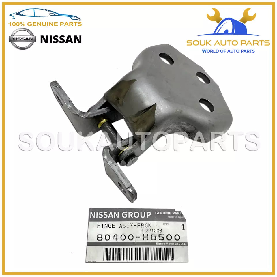 80400-H8500 Genuine Nissan HINGE ASSY-FRONT DOOR, UPPER 80400H8500 OEM