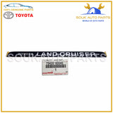 75435-60040 Genuine Toyota ORNAMENT, BACK DOOR 7543560040 OEM FJ80 1991-97